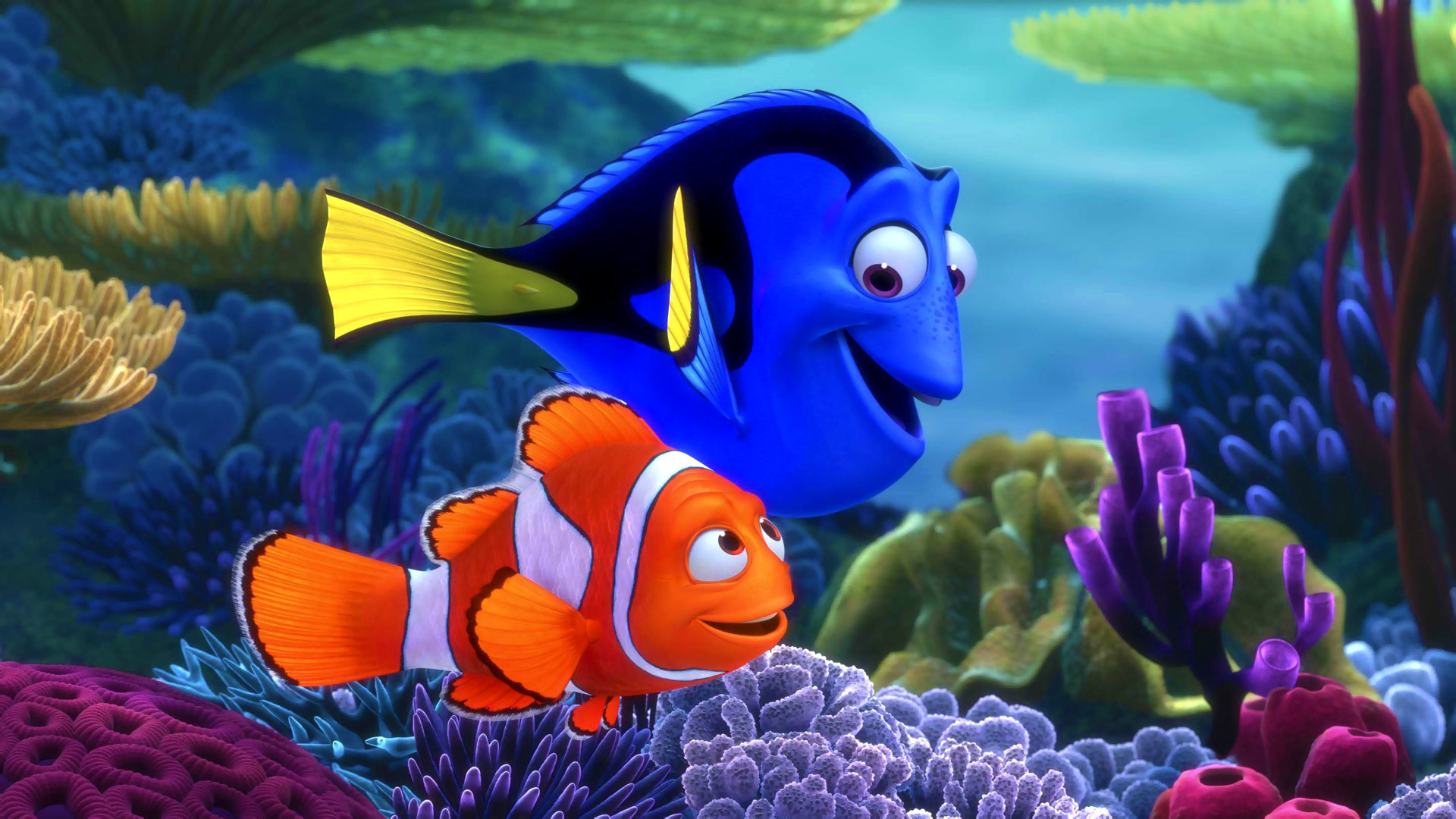 3d finding nemo fish under sea