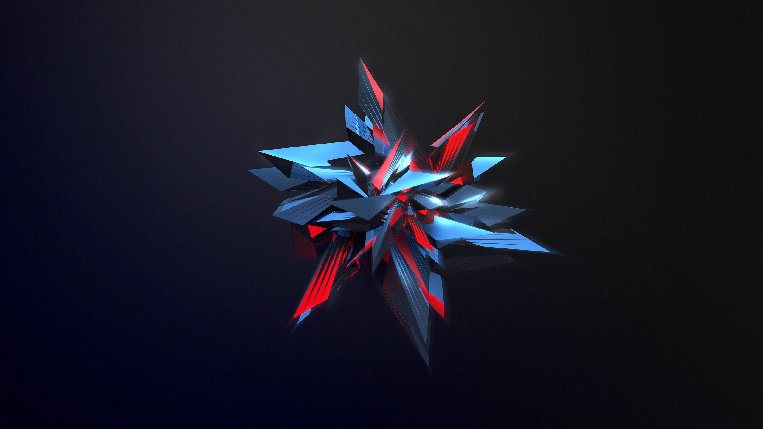 4k abstract star design