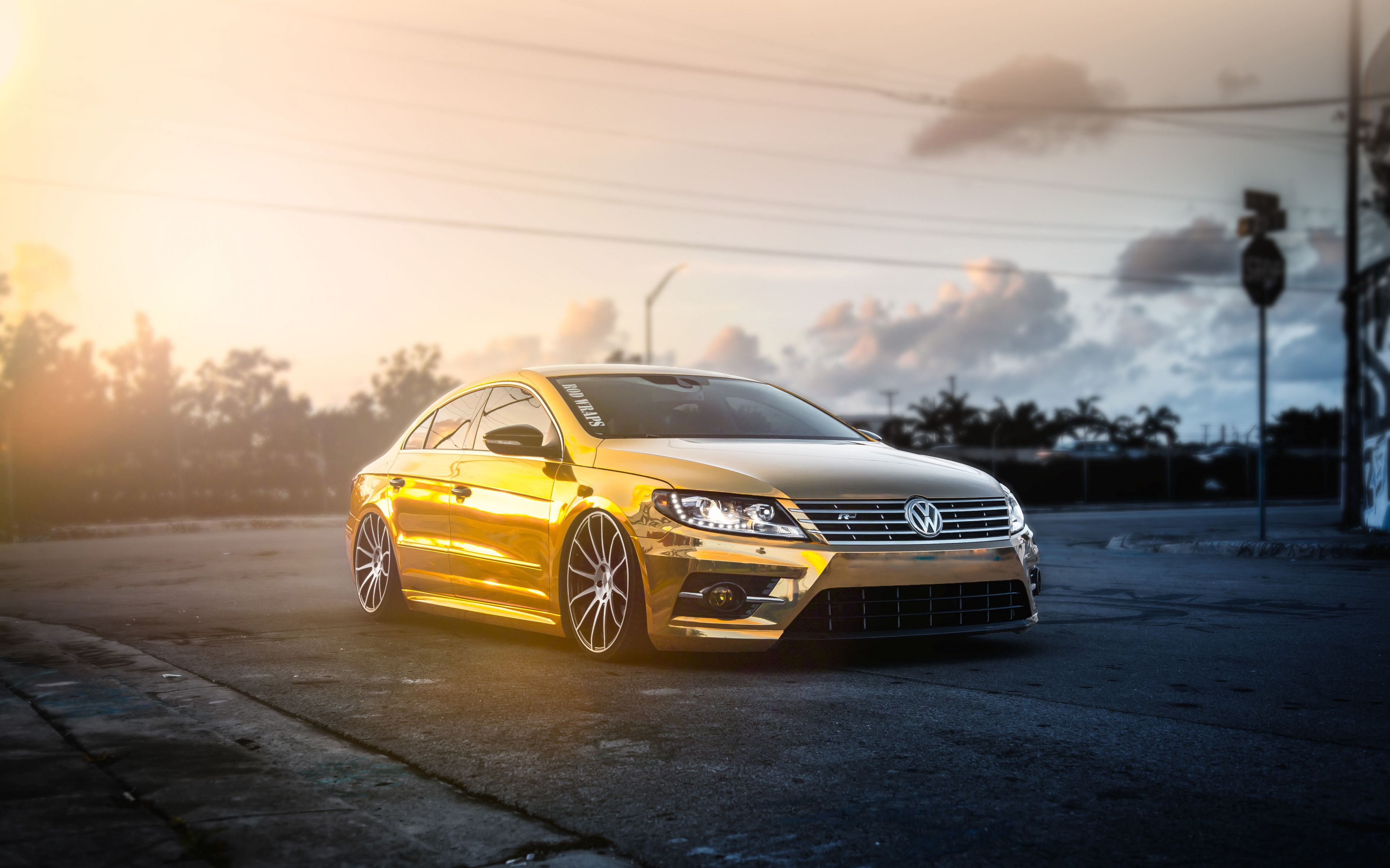 volkswagen passat cc golden mist