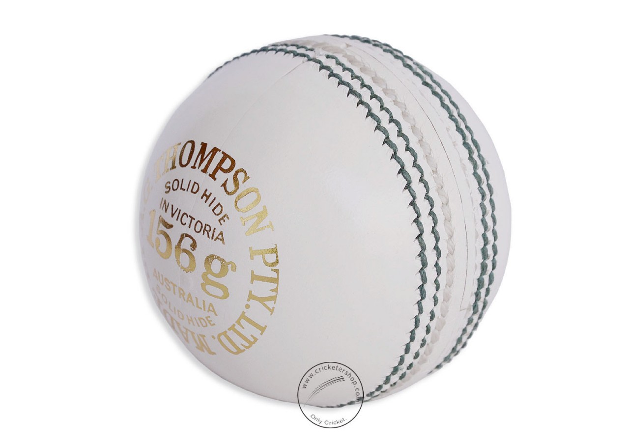 white cricket ball