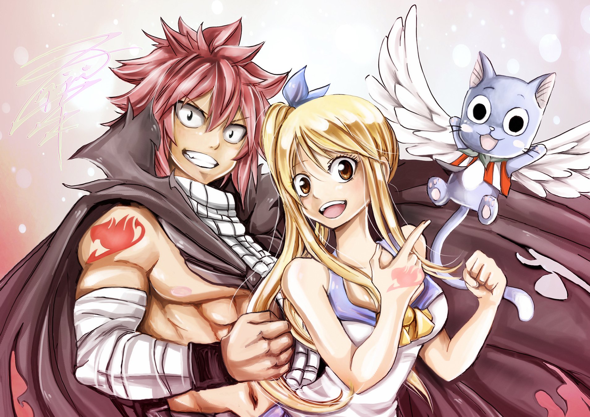 fairy tail lucy heartfilia natsu dragneel