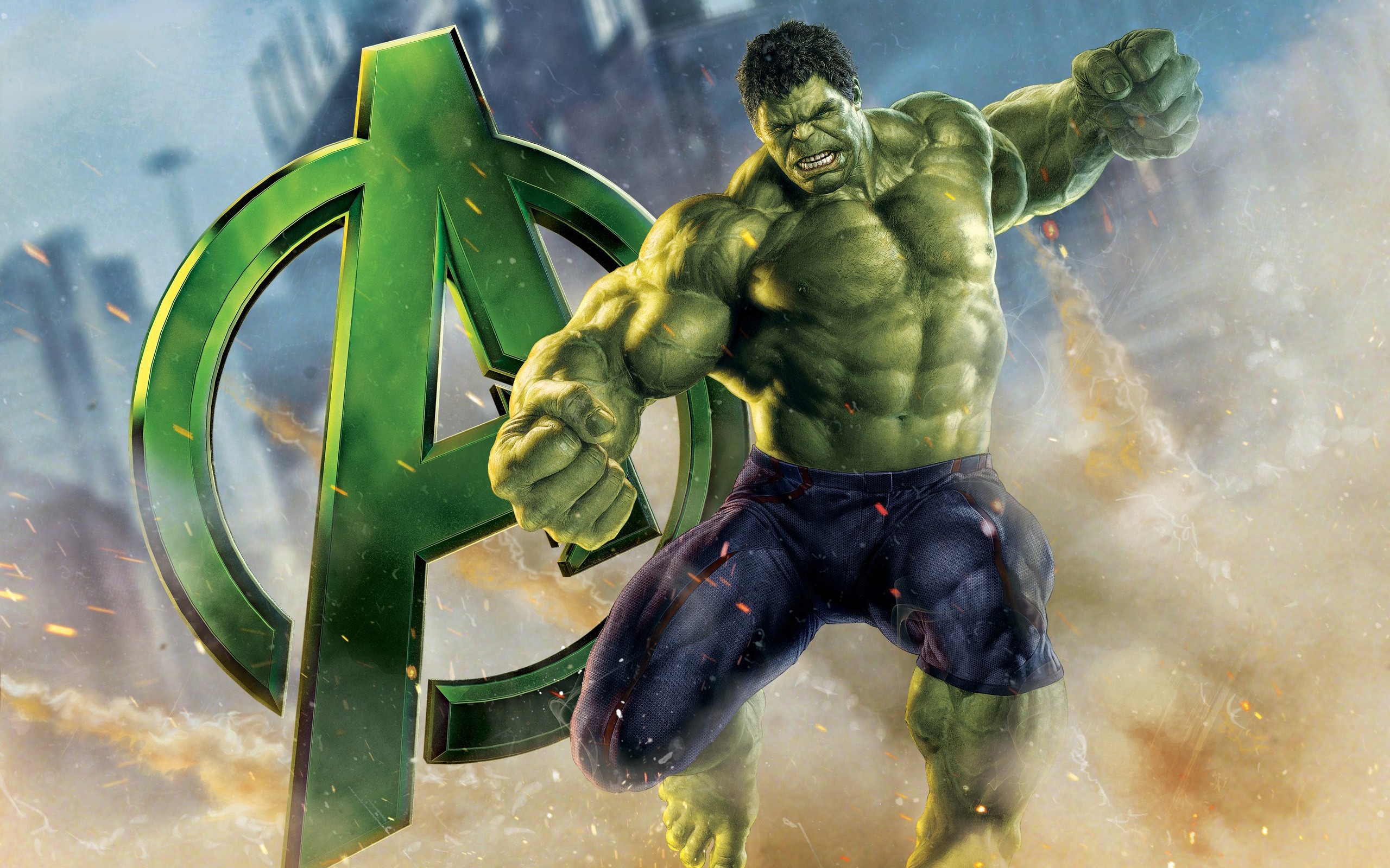 avengers hulk poster