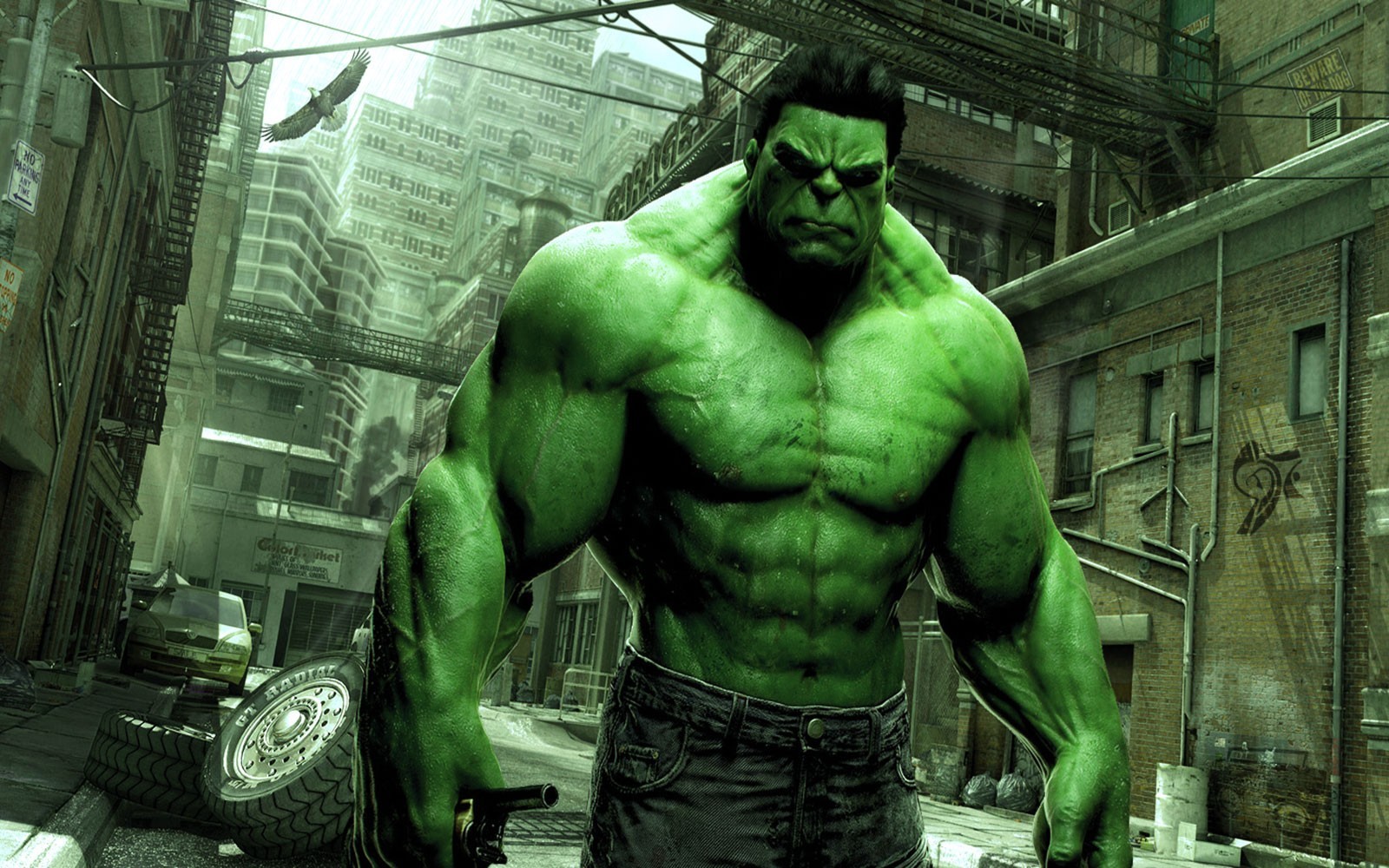 green marvel comics hulk