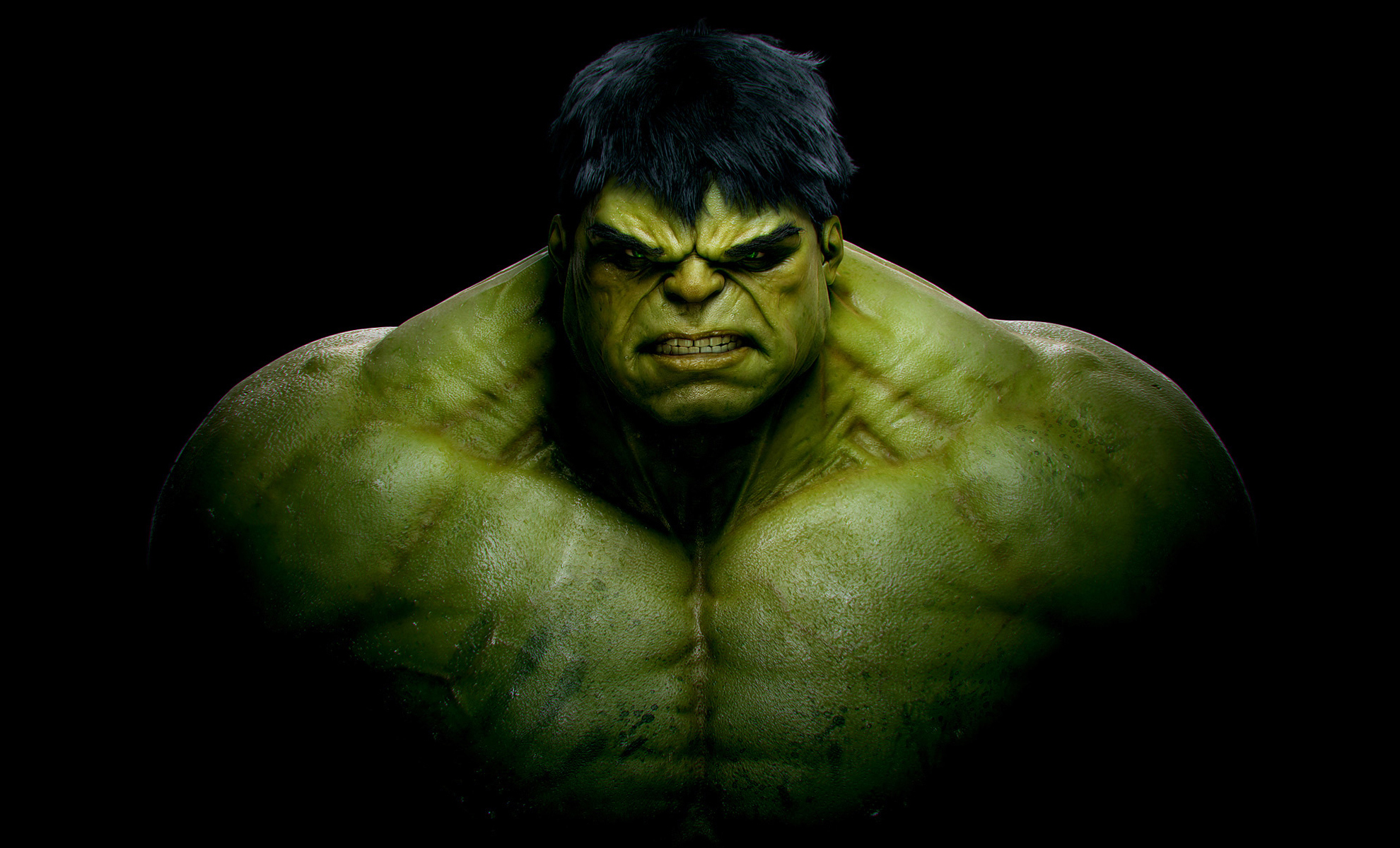 hulk black background