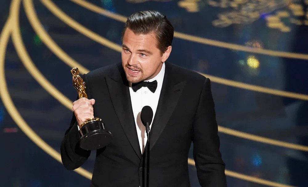 Leonardo Dicaprio Oscar Moment