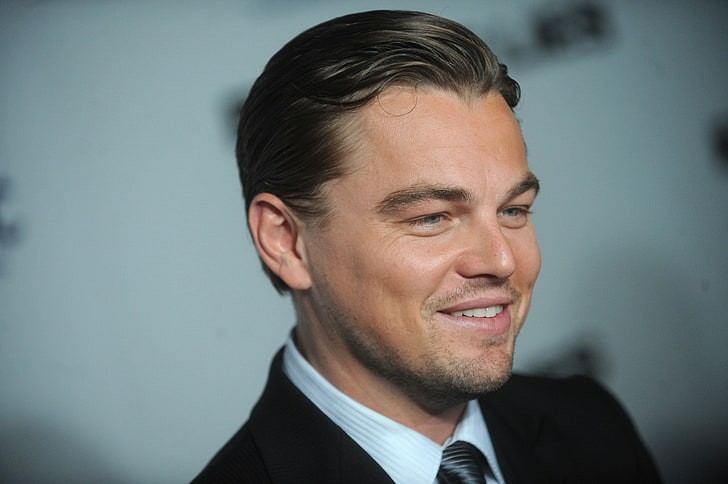Leonardo Dicaprio Smiling Portrait