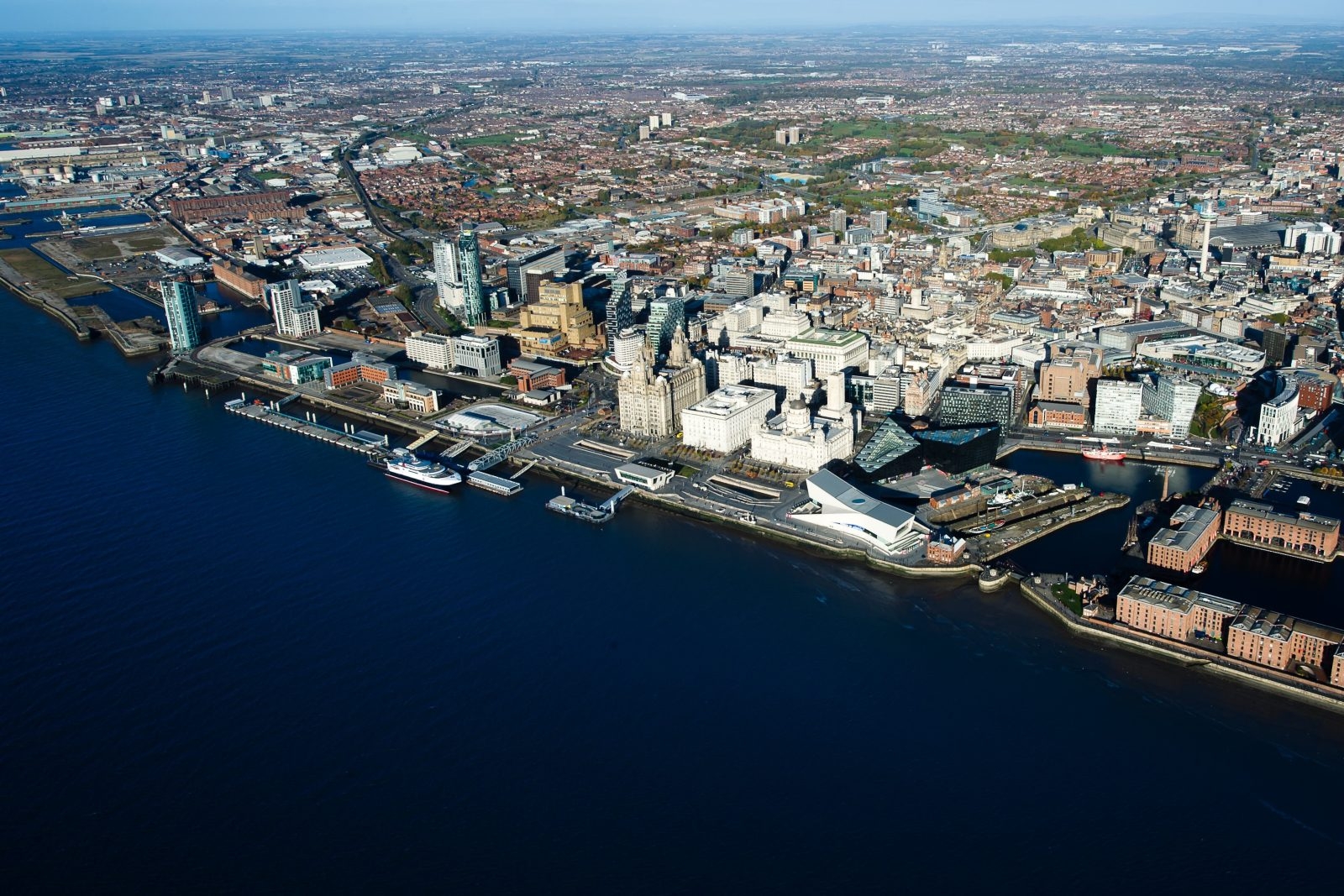 Liverpool Waterfront View