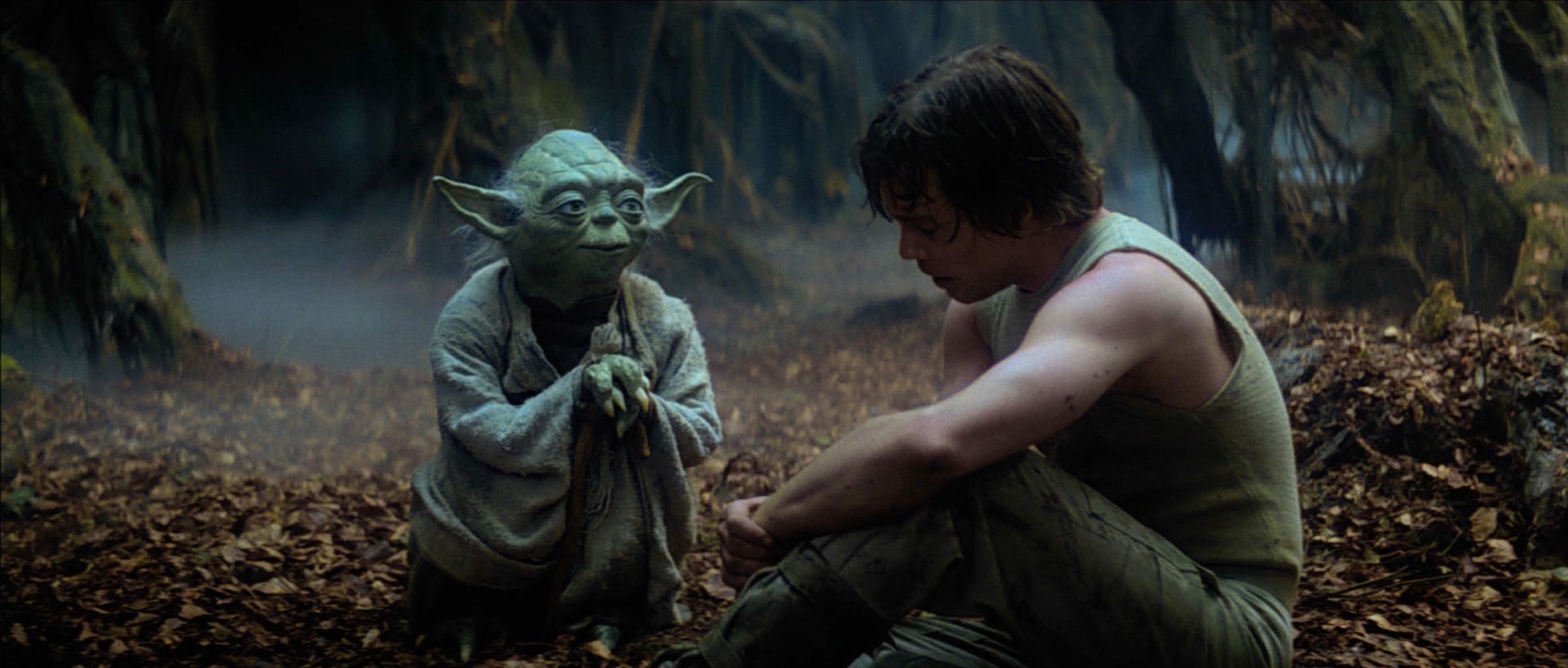 Luke Skywalker Empire Scene