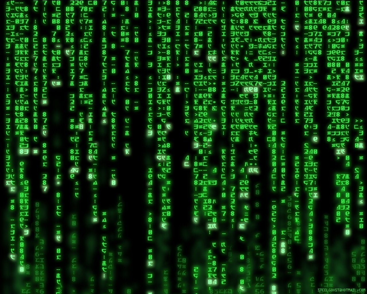 Matrix Green Code Effect