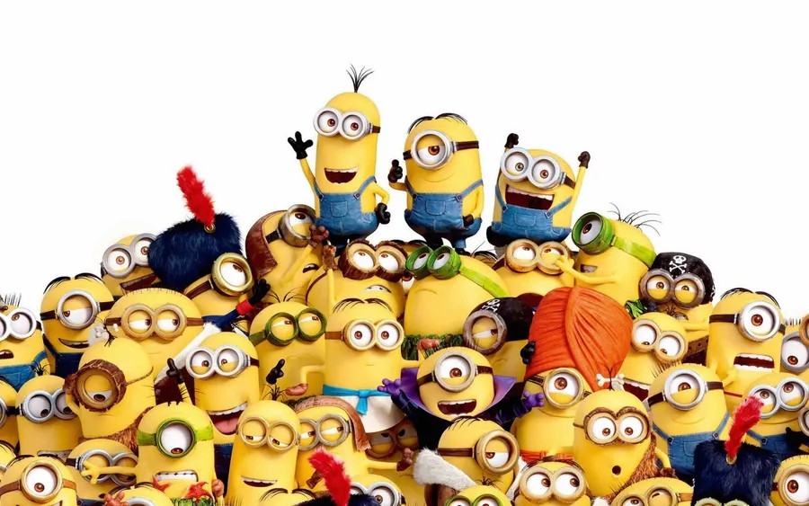 Minions Group Pose