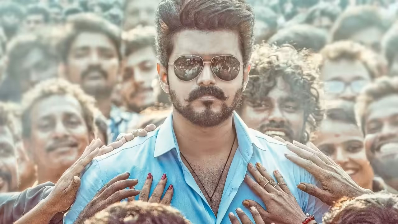 Thalapathy Vijay Jana Nayagan Poster Wallpaper