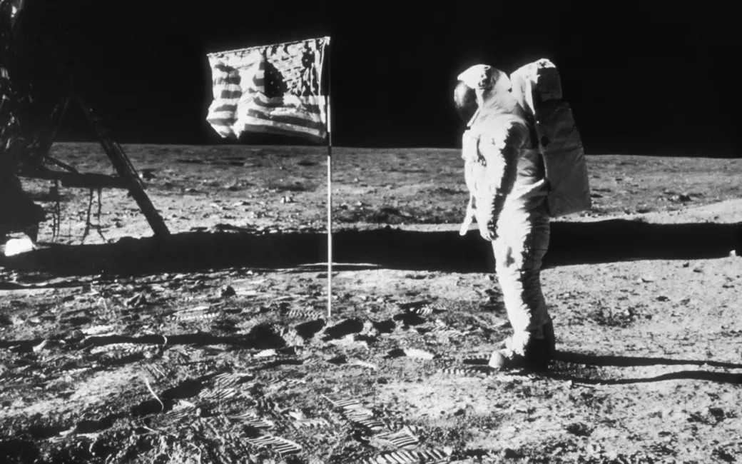 Neil Armstrong Lunar Surface
