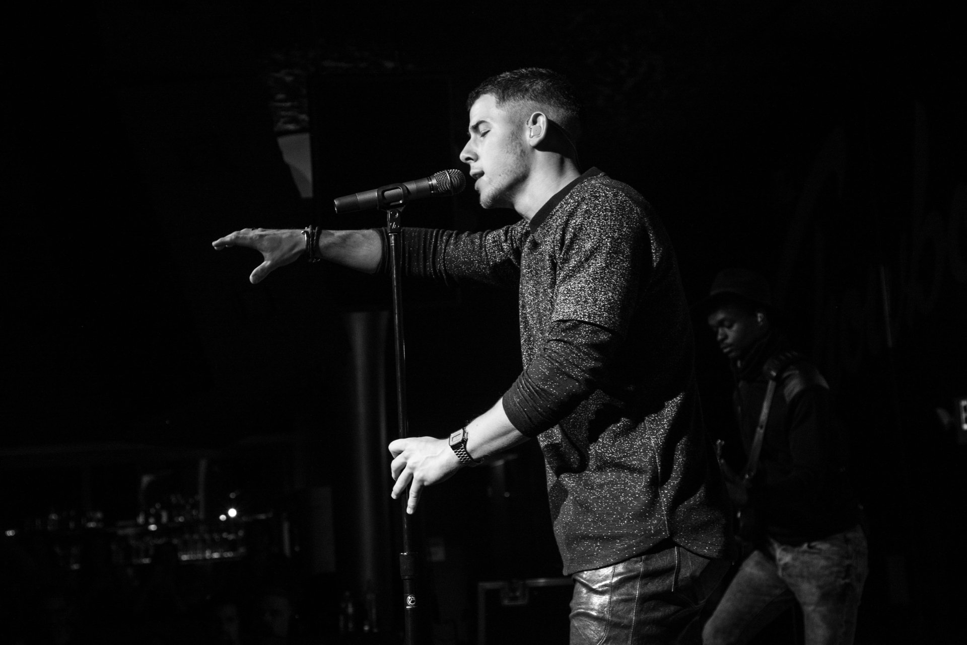Nick Jonas Stage Performance
