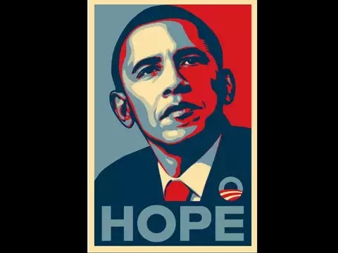 Obama Hope Campaign Poster