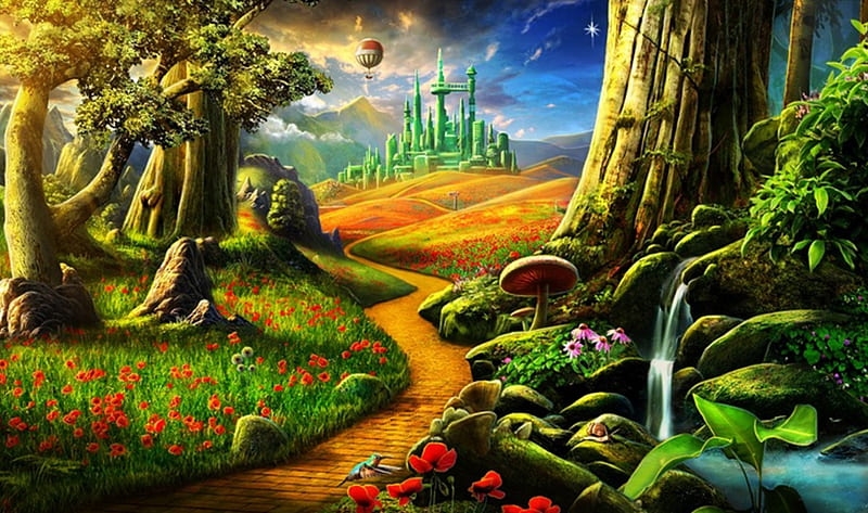 Oz Emerald City View