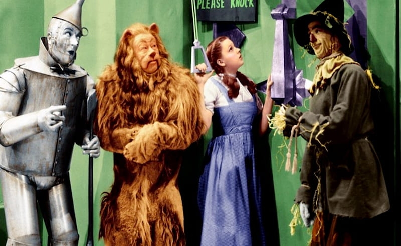 Oz Tinman Scarecrow Lion