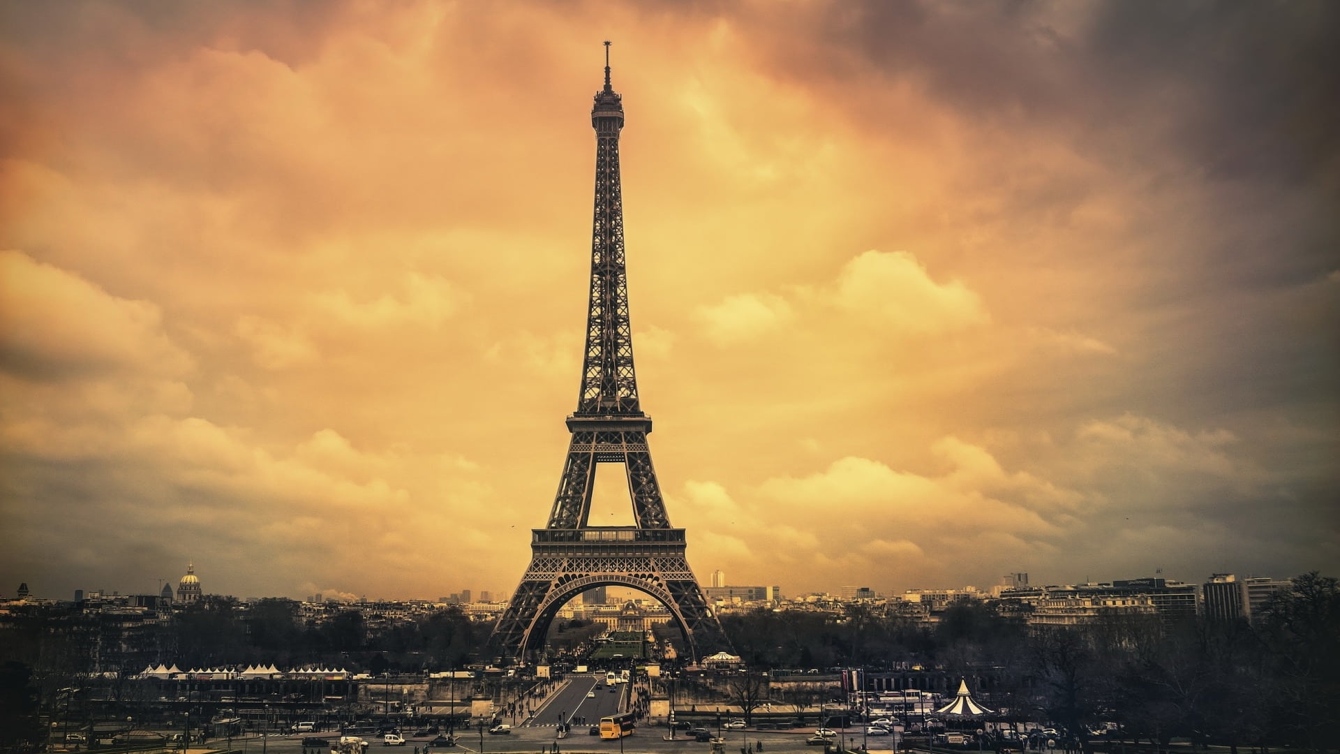 Paris Eiffel Tower Day