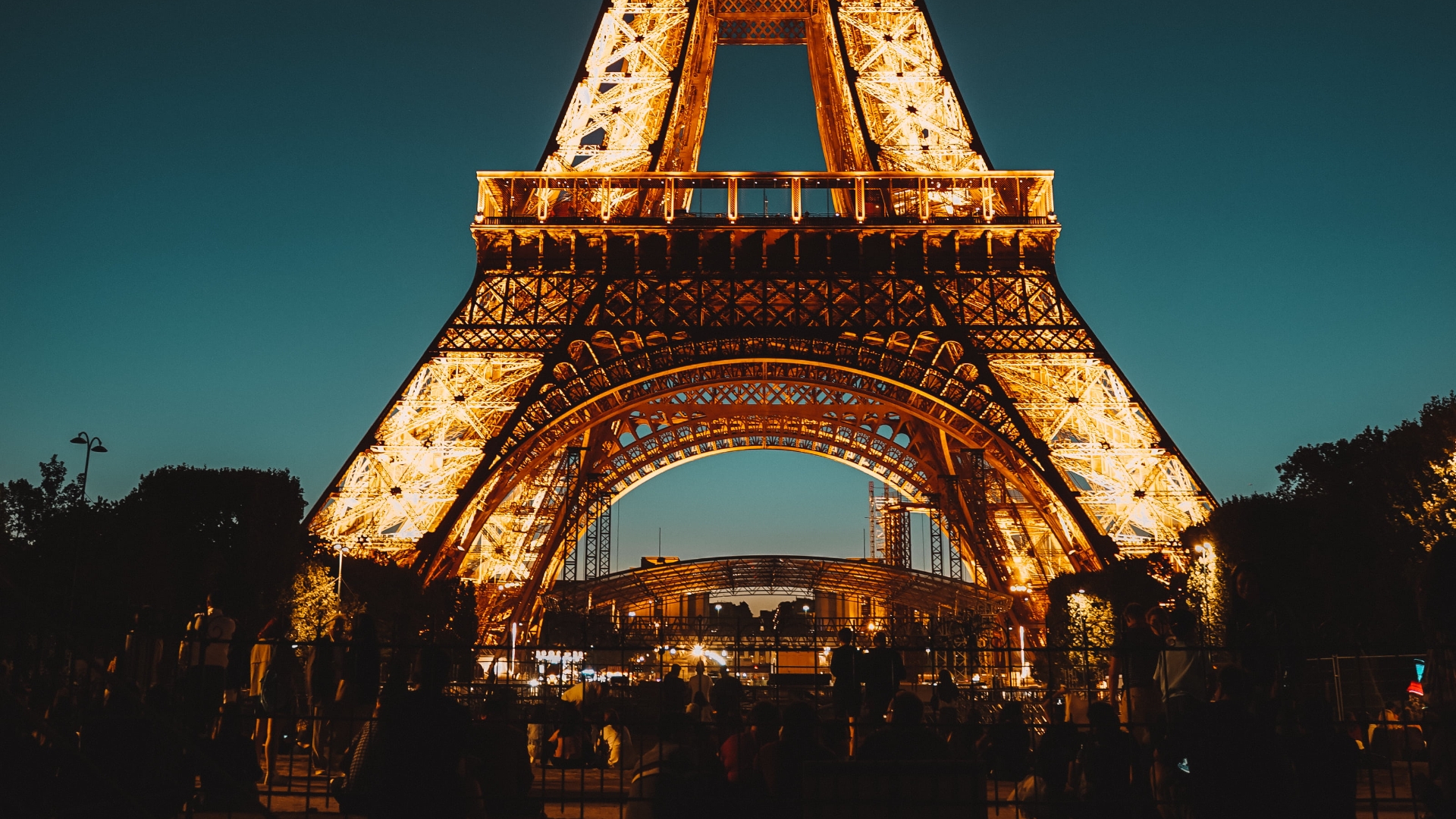 Paris Eiffel Tower Night