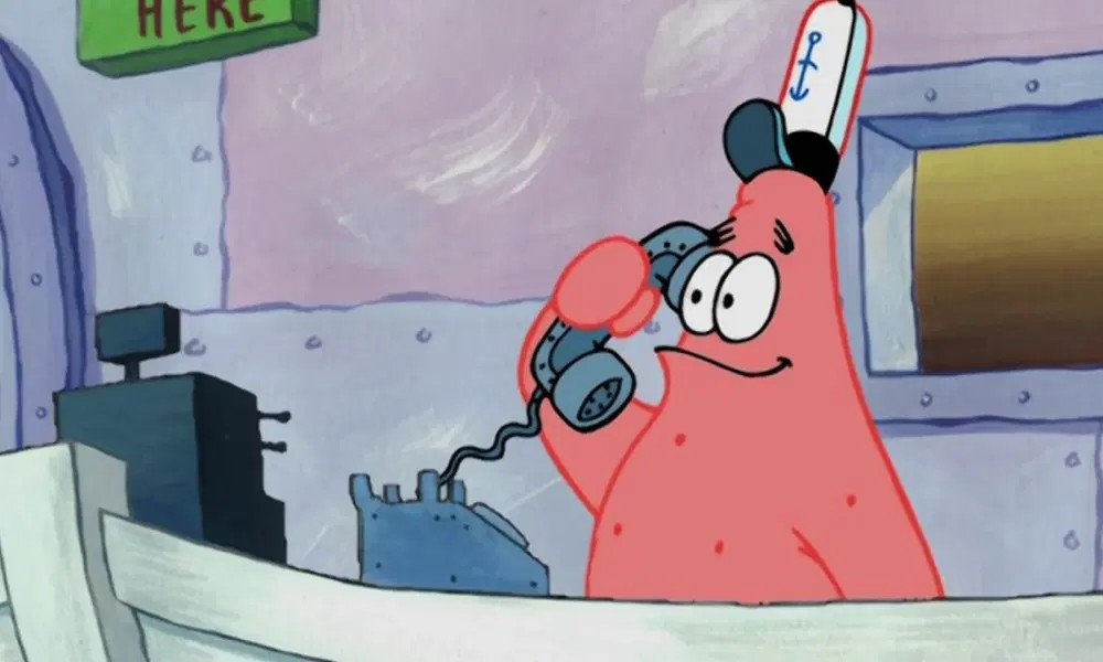 Patrick Star Cartoon Moment