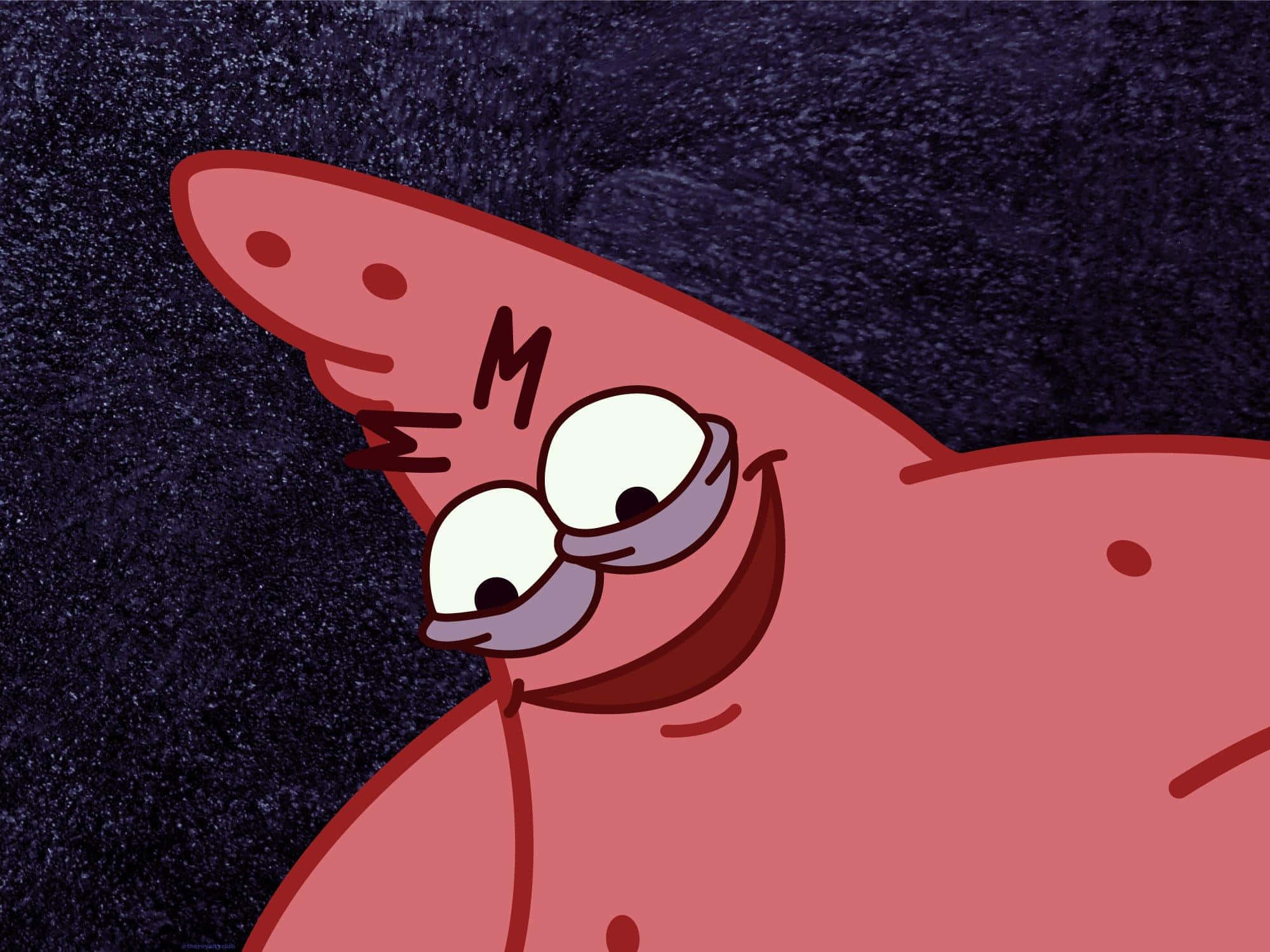 Patrick Star Funny Face