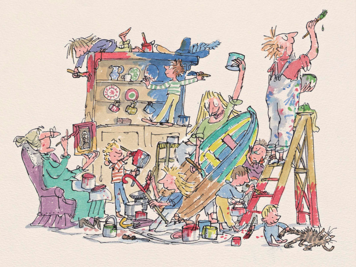 Quentin Blake Culture Wallpaper