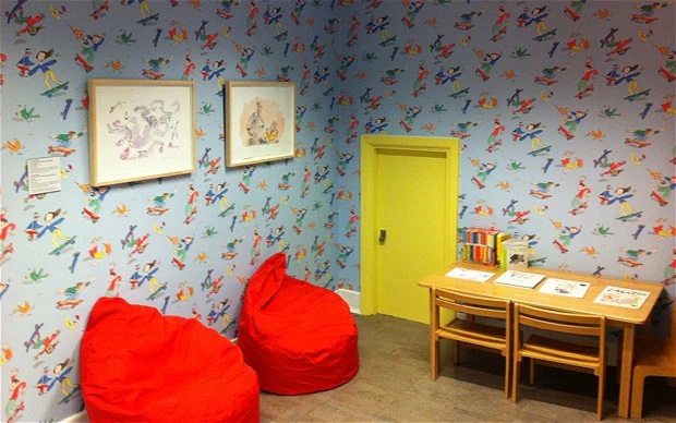 Quentin Blake Room Design Wallpaper