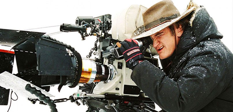 Quentin Tarantino On Set Wallpaper