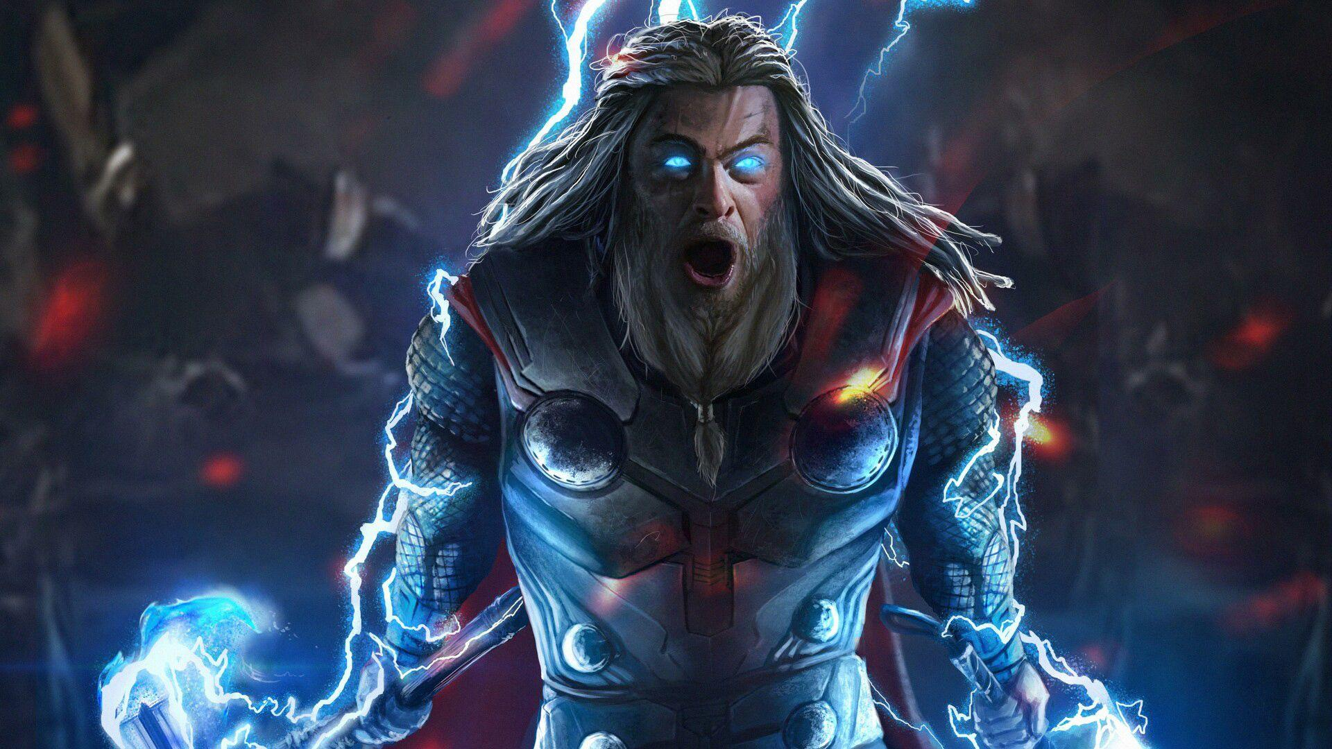 Epic Battlefield Arrival Thor Wallpaper