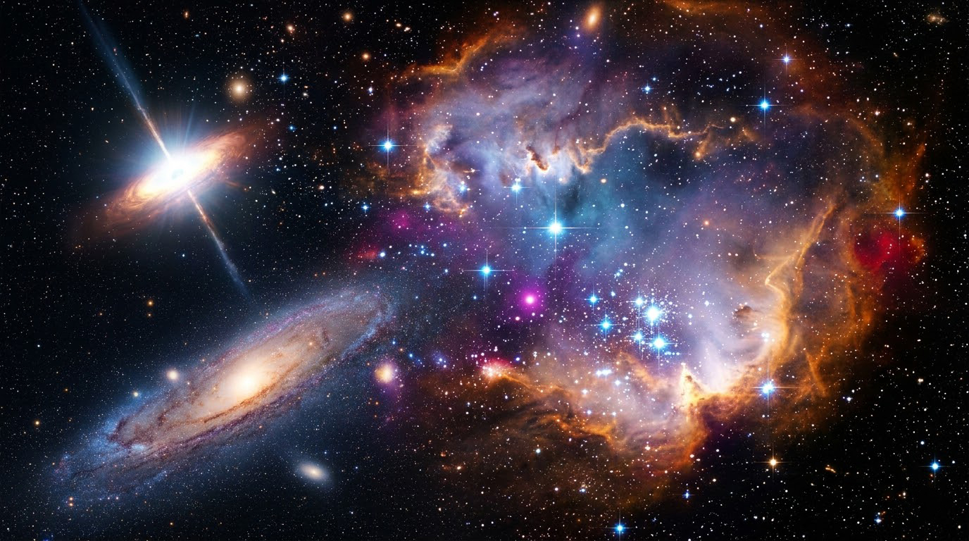 Celestial Phenomena View Universe Wallpaper
