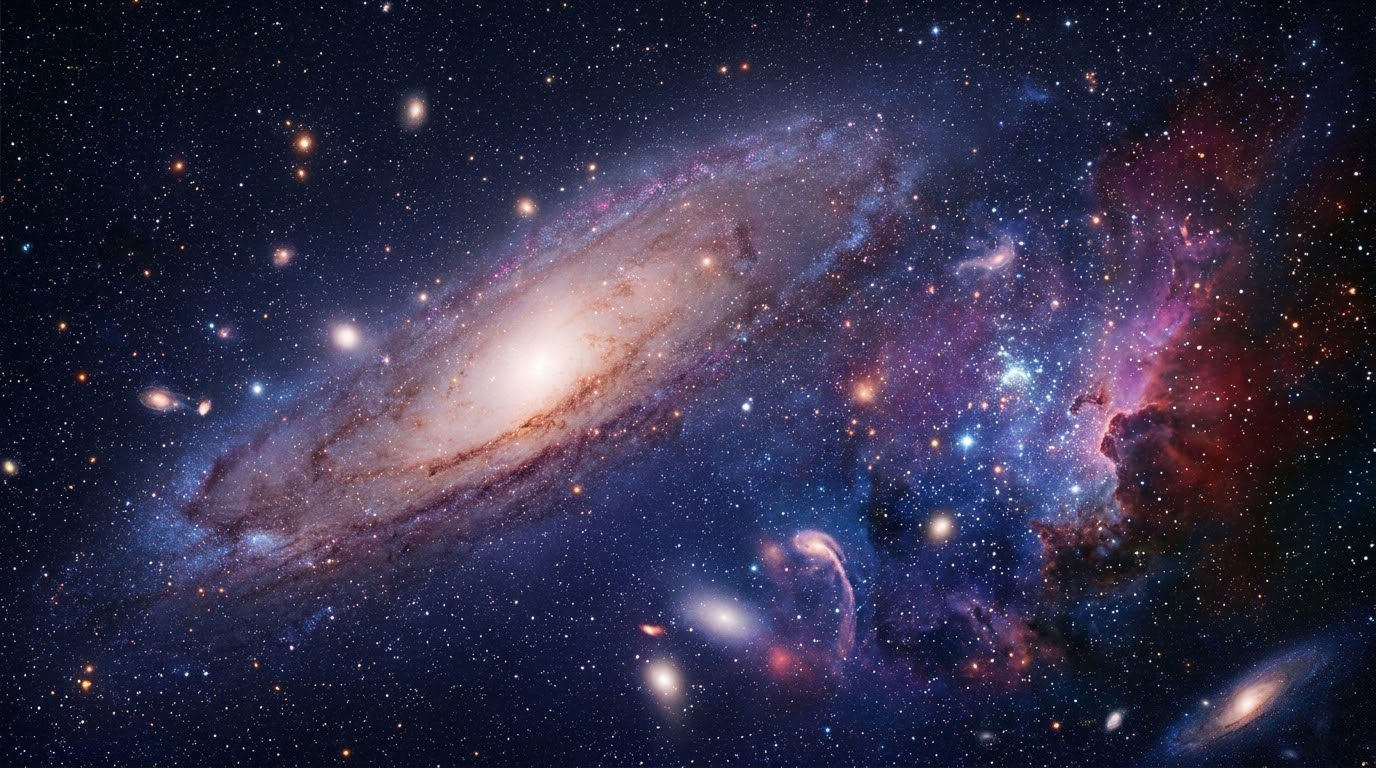 Infinite Galaxy Expanse Universe Wallpaper