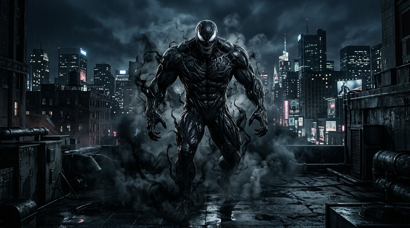Dark Antihero Emerge Venom Wallpaper