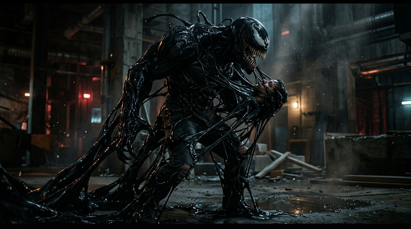Symbiote Transformation Venom Wallpaper