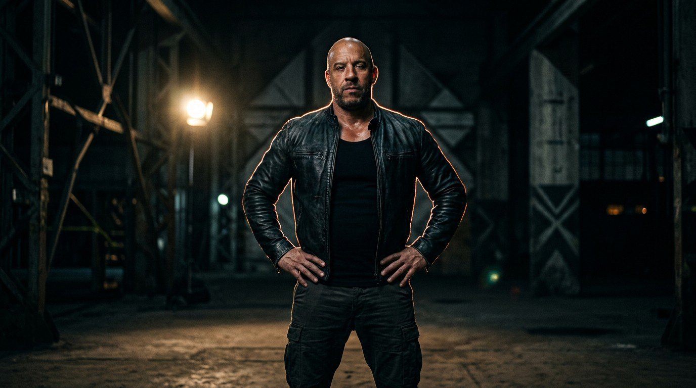 Bold Screen Presence Vin Diesel Wallpaper