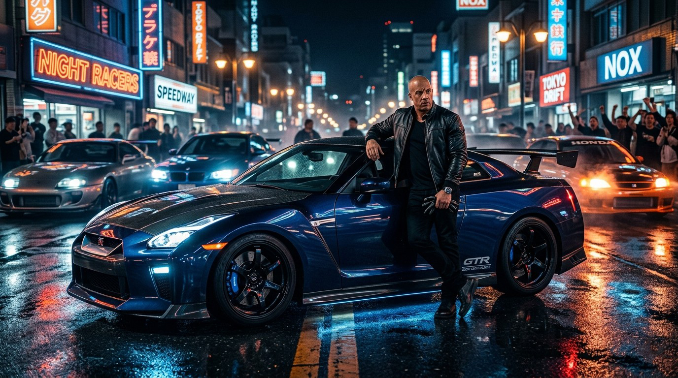 Fast And Furious Icon Vin Diesel Wallpaper