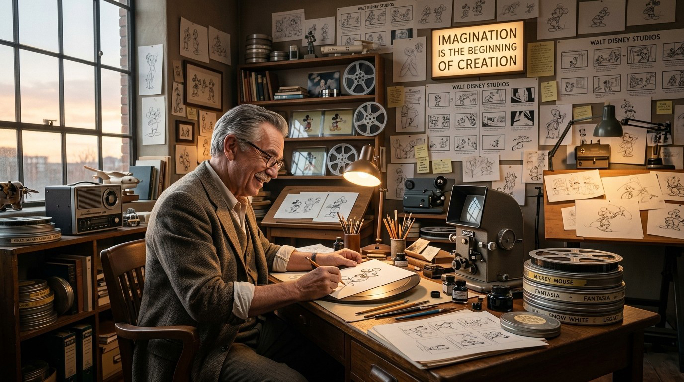 Animation Pioneer Legacy Walt Disney Wallpaper