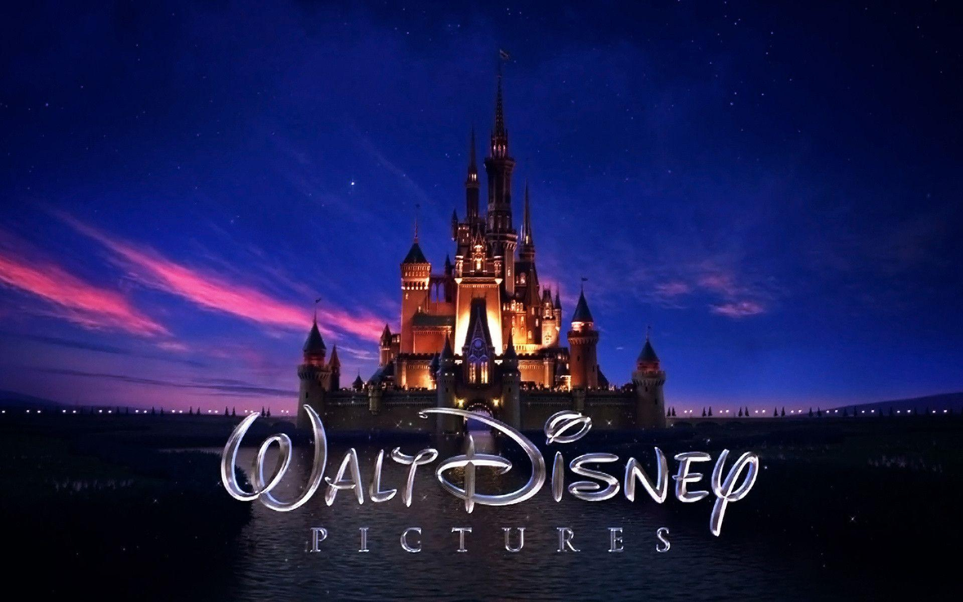 Walt Disney Pictures Castle Logo Night Sky Wallpaper
