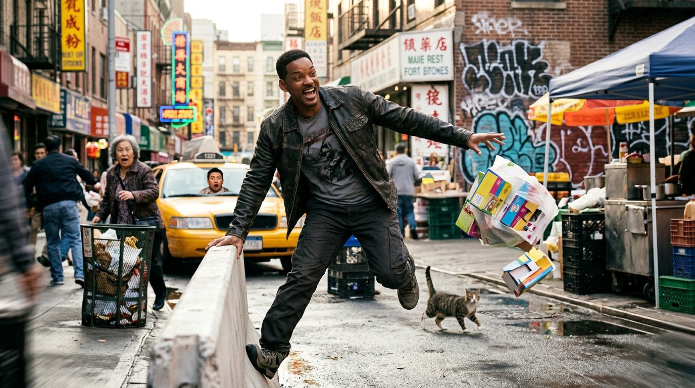 Action Comedy Legend Will Smith Wallpaper