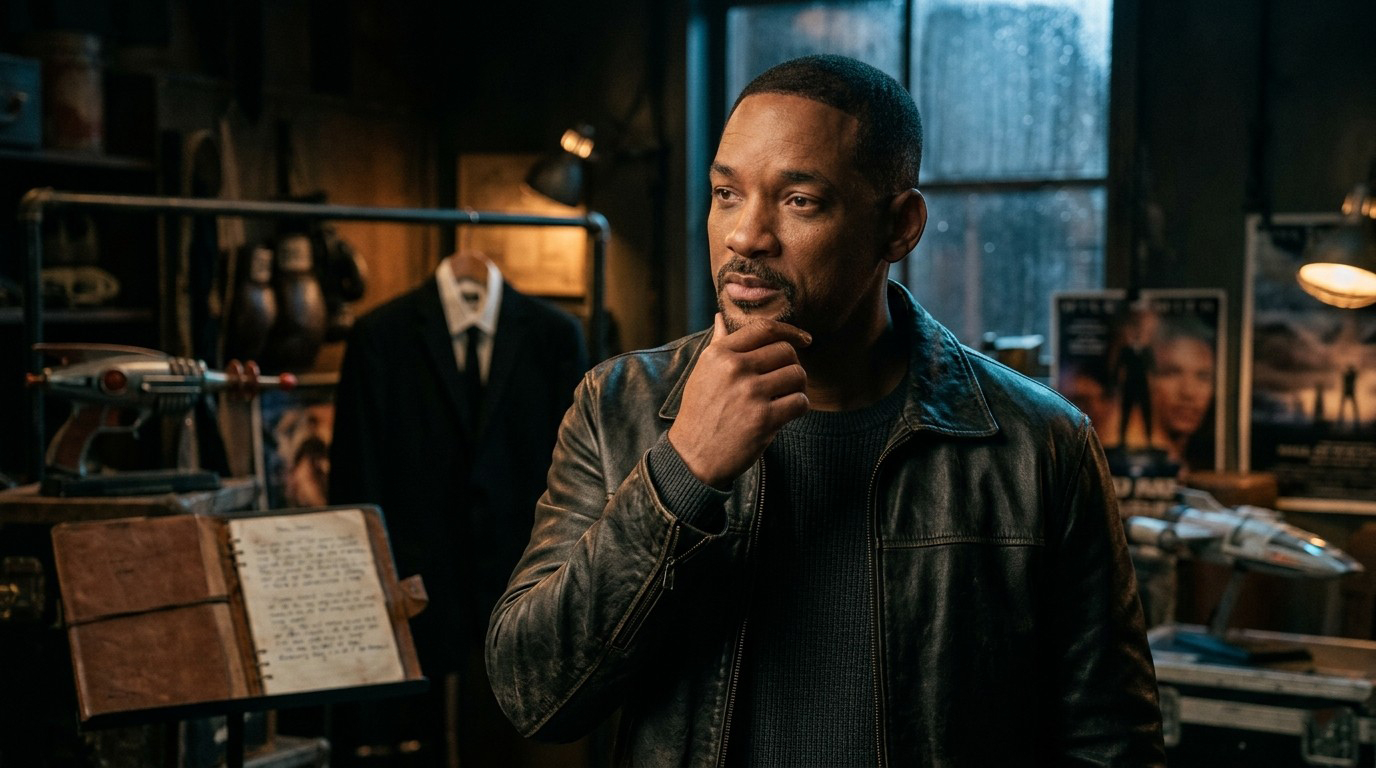 Iconic Movie Roles Will Smith Wallpaper