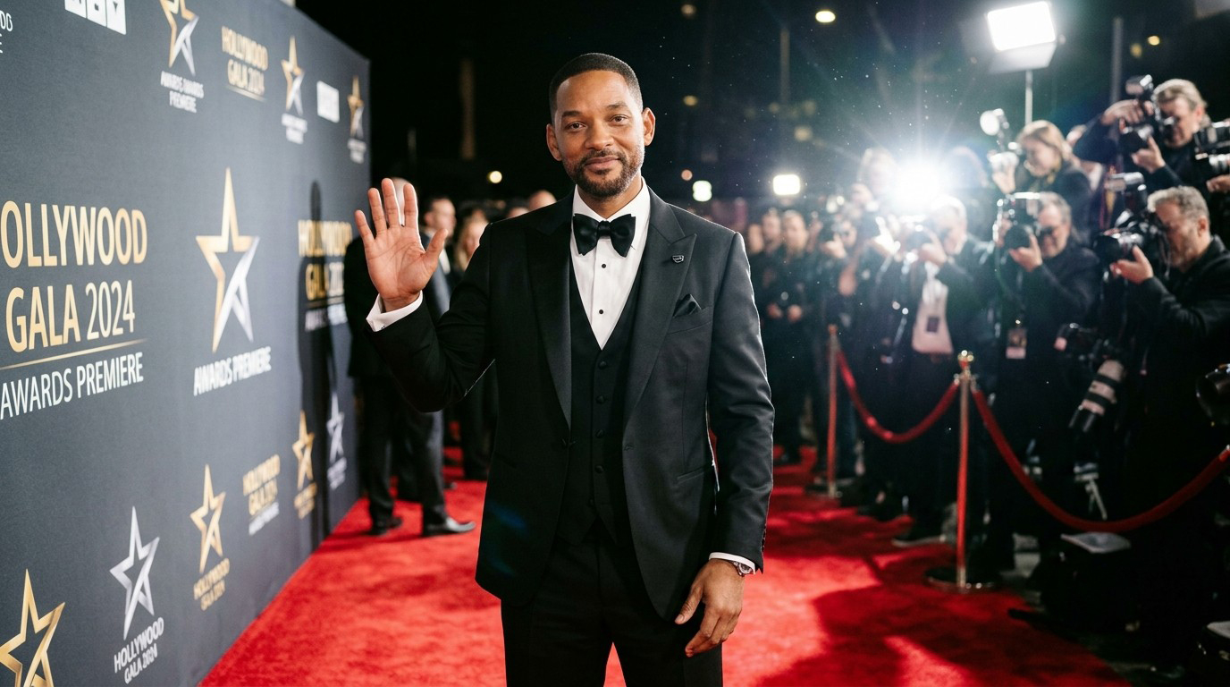 Red Carpet Style Will Smith Wallpaper