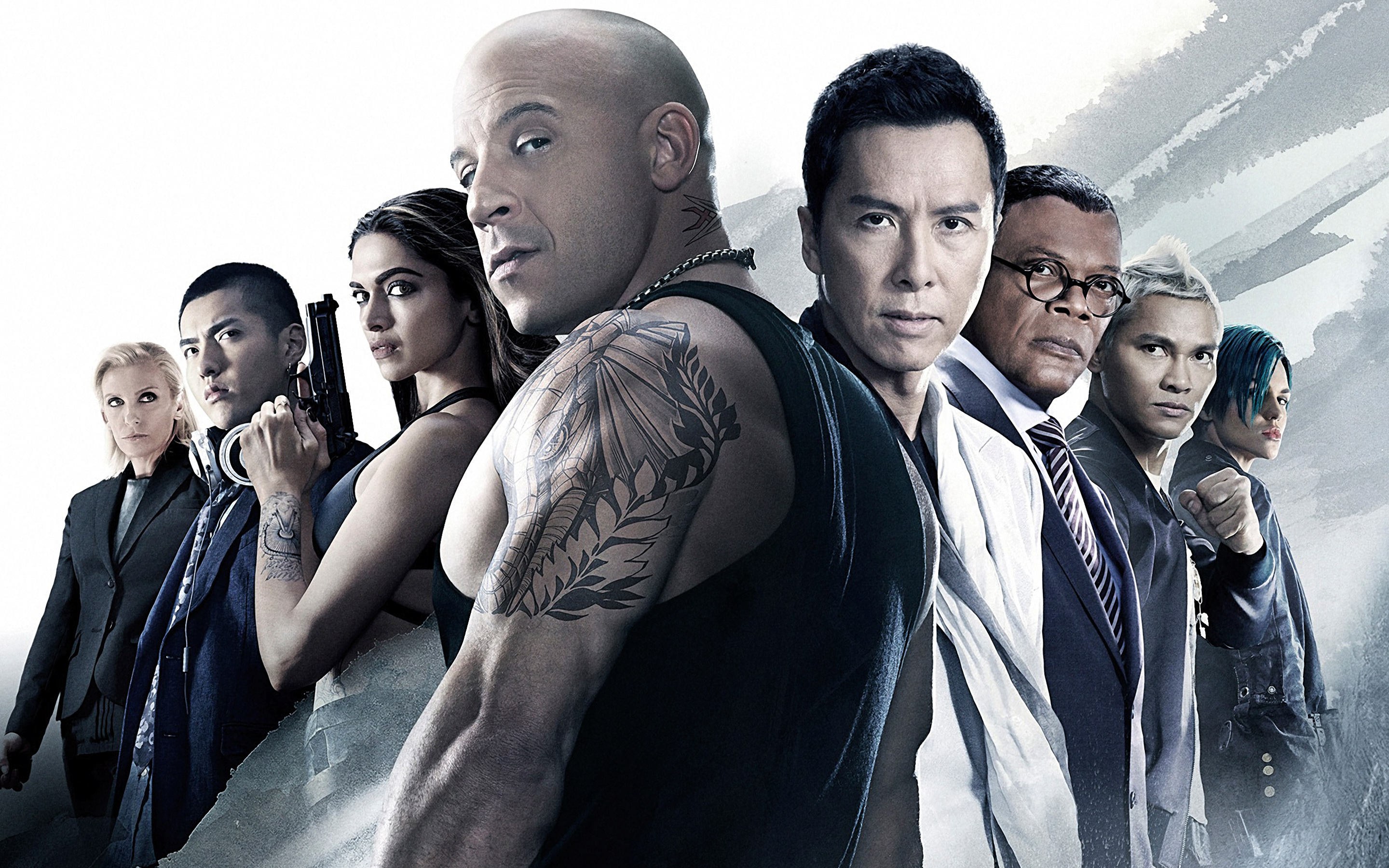 Xander Cage Xxx Return Of Xander Cage Team Lineup Action Poster Wallpaper