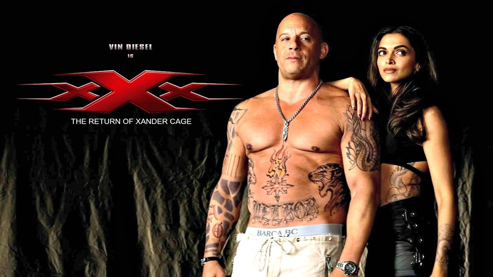 Xander Cage Xxx Return Of Xander Cage Vin Diesel Deepika Padukone Poster Wallpaper