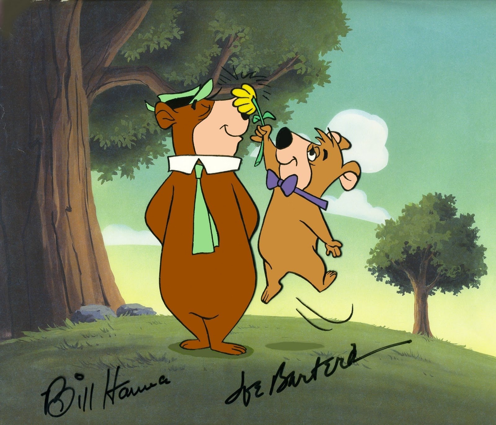 Yogi Bear Cartoon Character Wallpaper