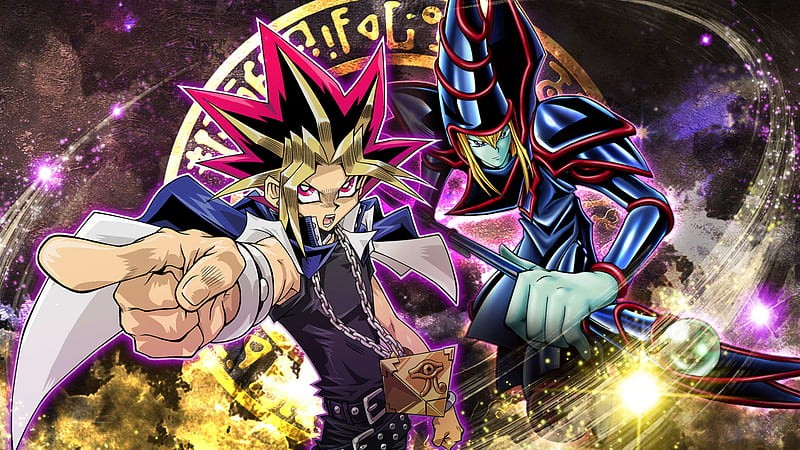 Yami Yugi Dark Magician Anime Duel Power Yu Gi Oh Wallpaper