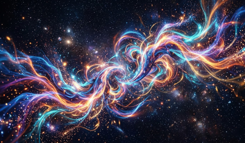 abstract space energy universe
