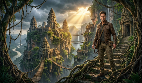 action packed hero journey uncharted