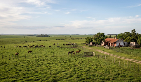 countryside ranch landscape uruguay