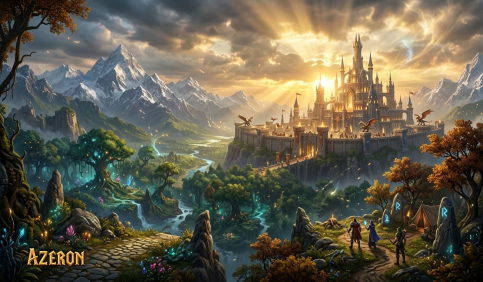 epic fantasy realm world of warcraft