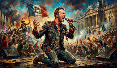 iconic coldplay era viva la vida