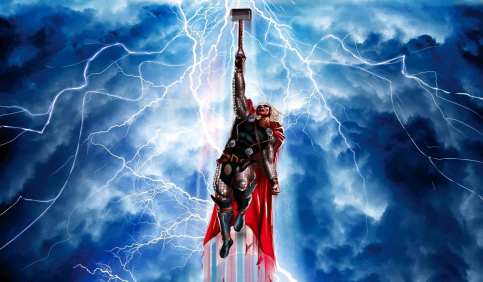 lightning god battle ready thor