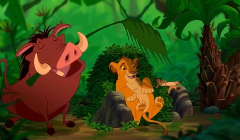 lion king timon and pumbaa